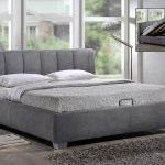 double bed lifting grey