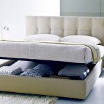 double bed with a lifting mechanism