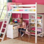 loft bed with design work area