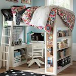 loft bed with work space photo ideas