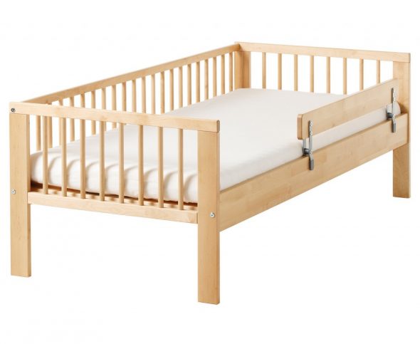 Bed for a child with their own hands