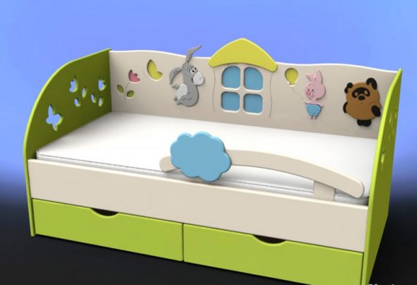 Łóżka dla dzieci od 2 lat