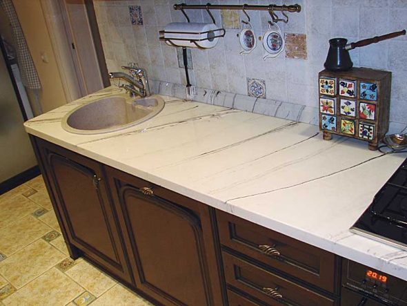 Kitchen countertop images