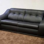 New 3 seater leather sofa