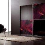 Sliding wardrobe with photo printing Combined
