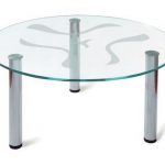 Slika staklenih stolova za kavu