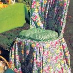 cvjetni pokrivač stolice
