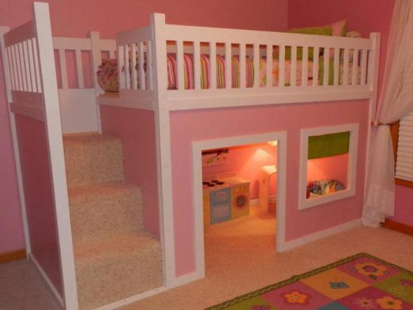 children's bed loft do it yourself