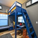 crib loft blue