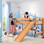 baby bed with slide design
