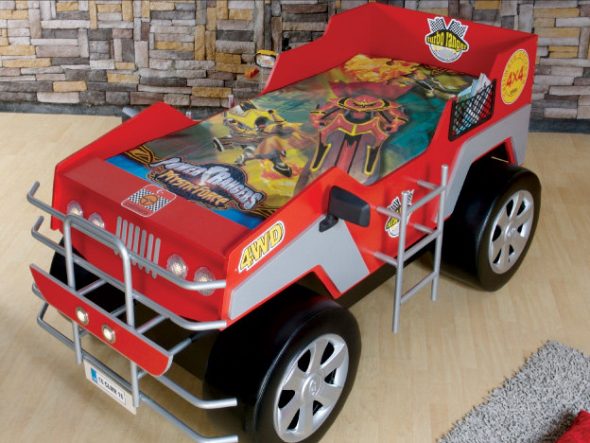 children's bed jeep