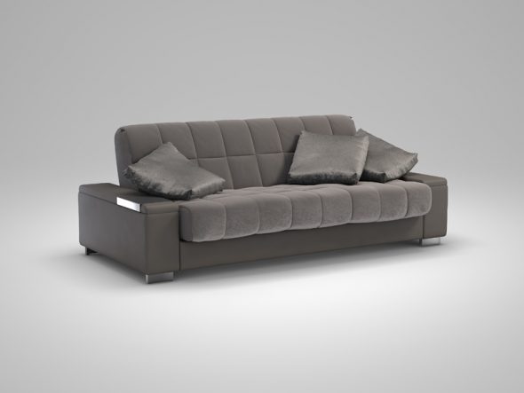 sofa ascona na may orthopedic mattress