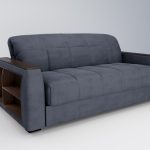 grafitna sofa