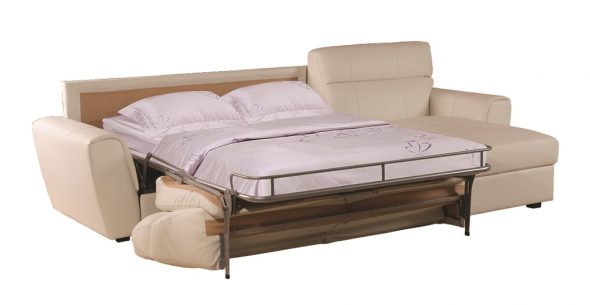 sofa bed na may chaise longue