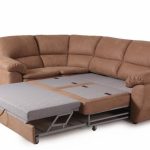 sofa bed with chaise lounge by Ascona