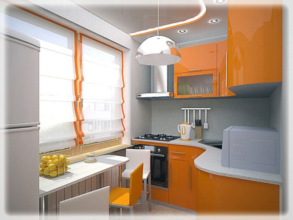 kitchen design 6 square