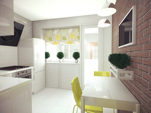 minimalizmo virtuvė