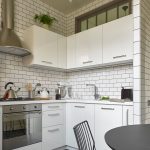 kitchen design 6 square meters bright