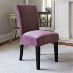 faux suede chair