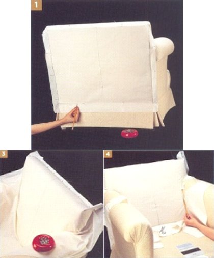 how to sew a chair cover