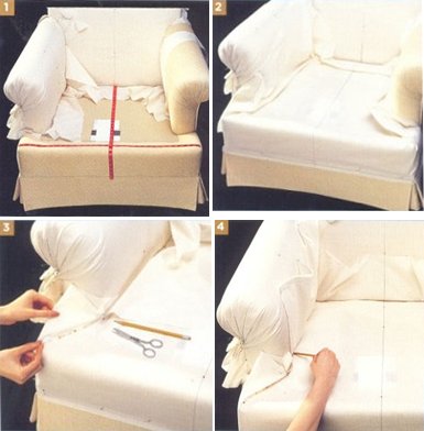 do-it-yourself chair cover