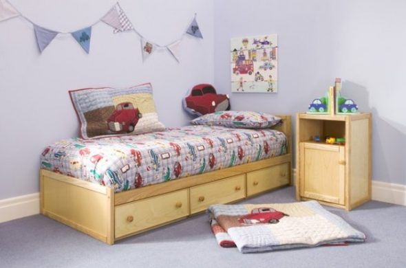 children's bed with drawers