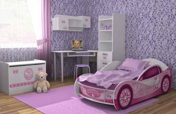 bed car for girl