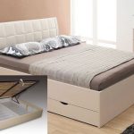 lift bed with lower storage