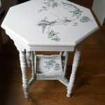 concise decoupage table