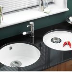 wall-mounted sink for the kitchen photo