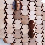 wall hanger in the hall honeycomb