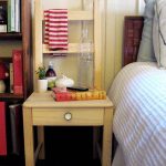bedside table out of the chair