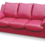 folding leather sofa