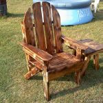 wooden garden chair design