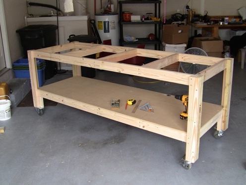 make carpentry workbench