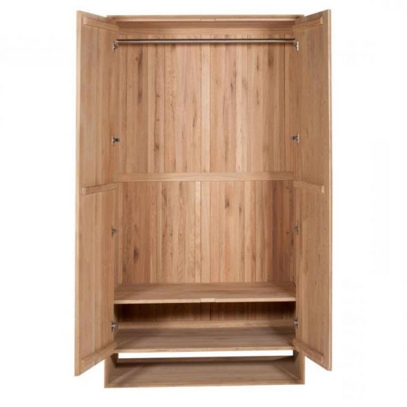 wooden cabinet inside