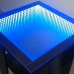 blue infinity table