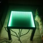 green infinity table
