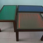 tables with infinity effect