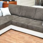 faux suede corner sofa