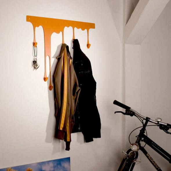 hanger in the hallway