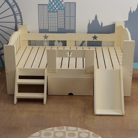 selection of solid wood children's beds