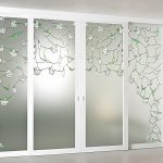 tempered frosted glass