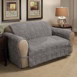 suede gray sofa