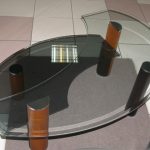 صنع طاولة زجاجية بيديك تصميم مثير للاهتمام