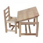 Krzesło drewniane dla dzieci do treningu