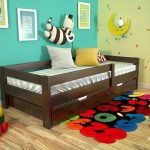 wooden bed for children