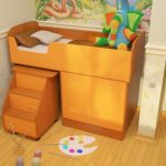 Children's bed from 3 years Thumbelina