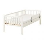 Children's bed with a protective side Ikea