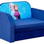 Ang sofa bed ng bata na may storage box